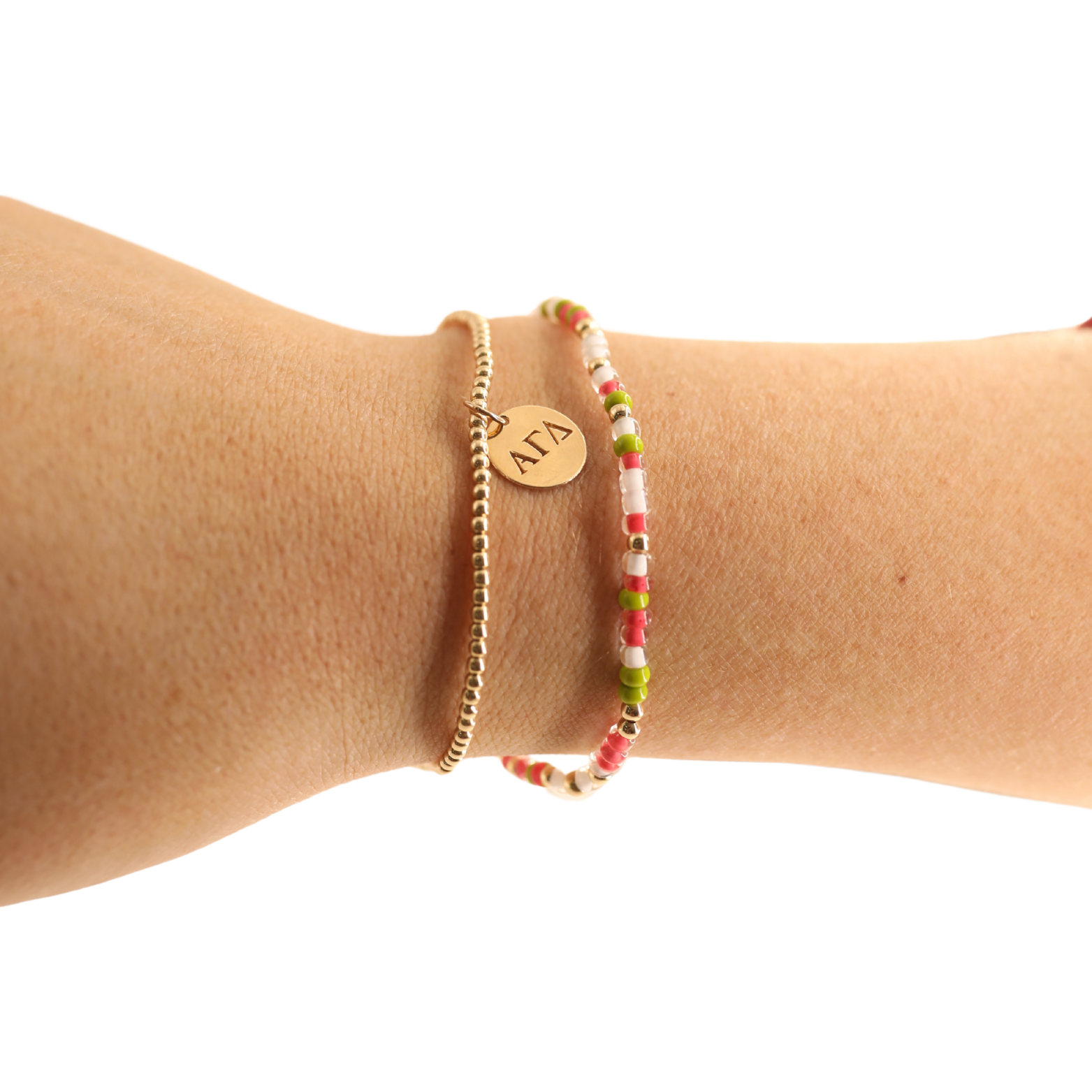 Alpha Gamma Delta Sprinkle Bracelet