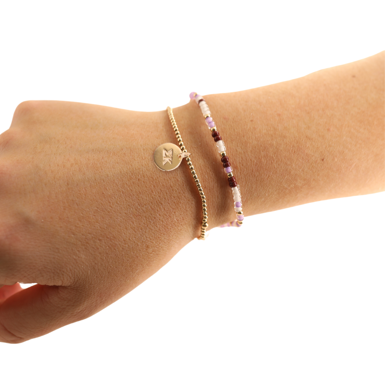 Sigma Kappa Sprinkle + Charm Bracelet Stack