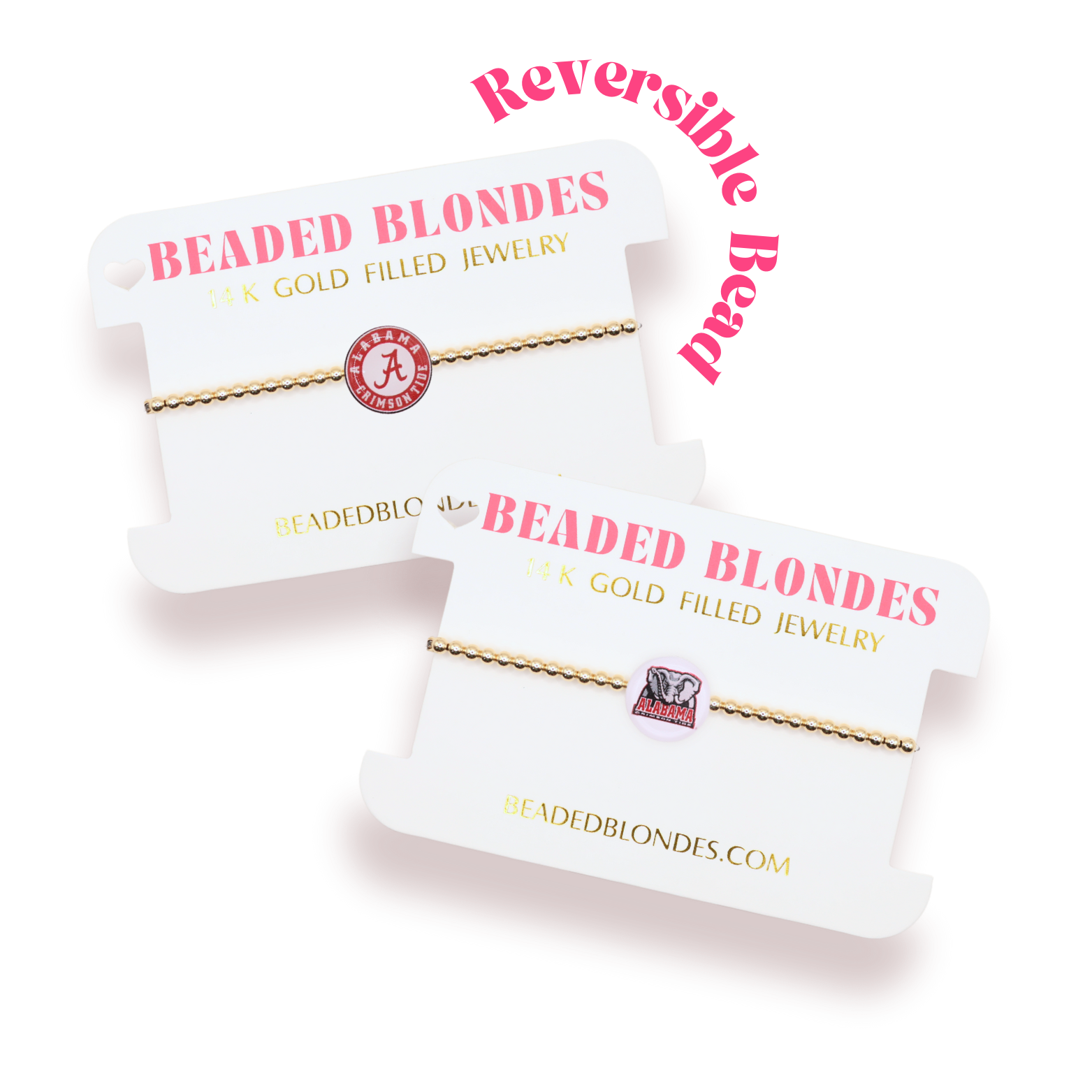 Alabama Logo Bow Stack of 3