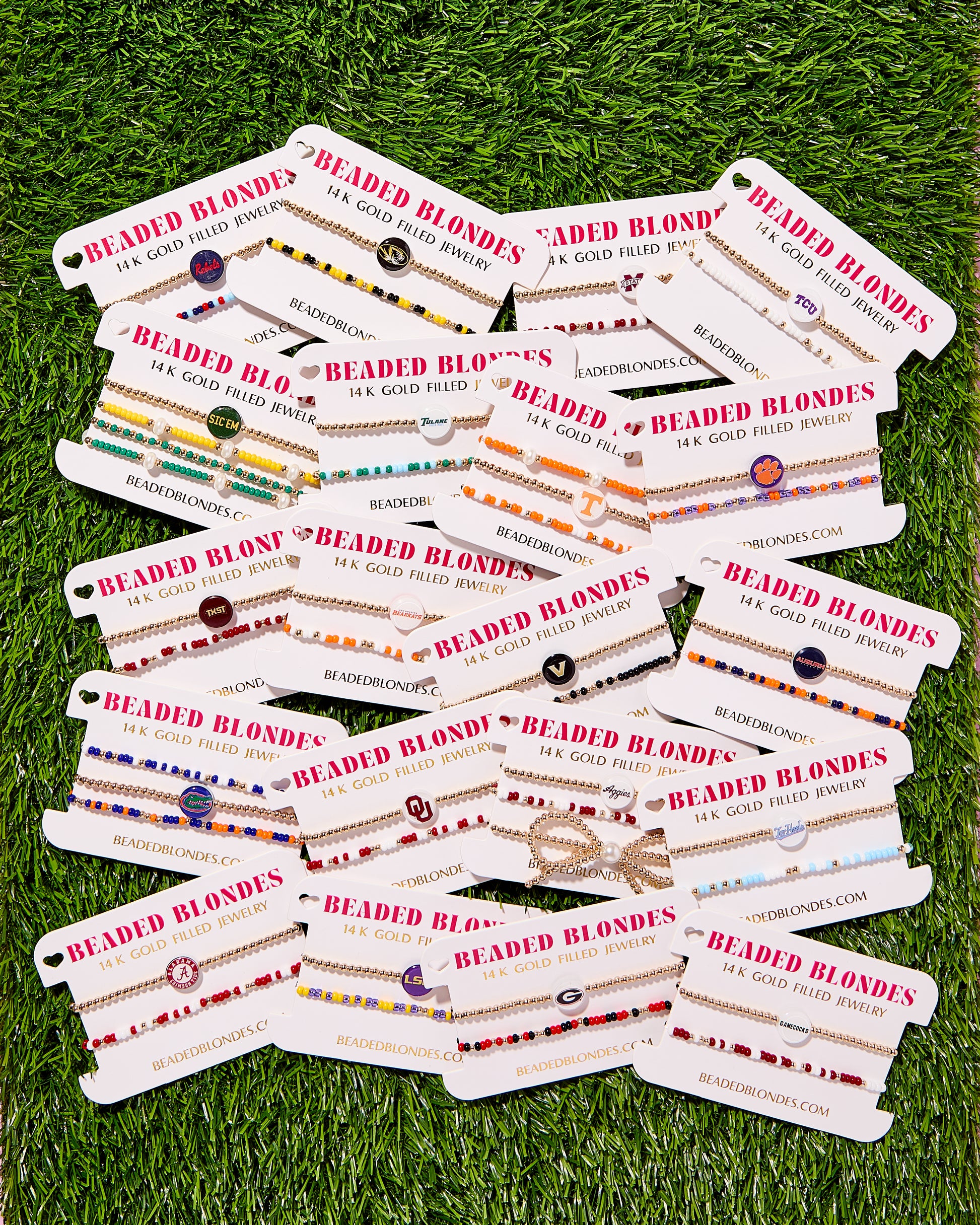 Crimson Red & White Game Day Sprinkle