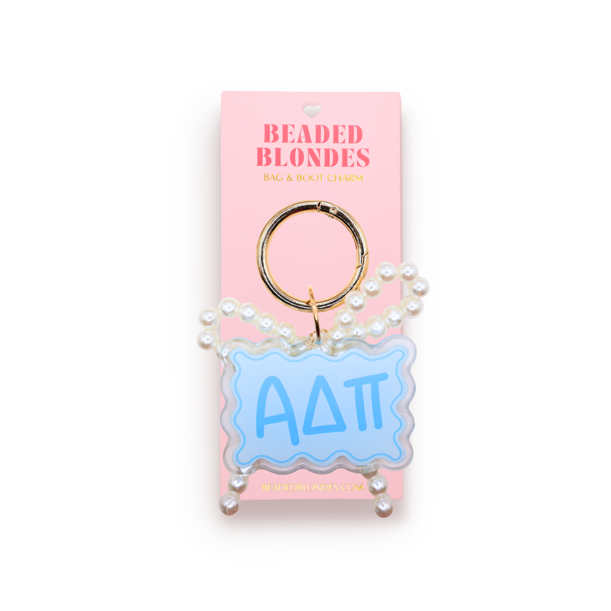 Alpha Delta Pi Bag & Boot Charm