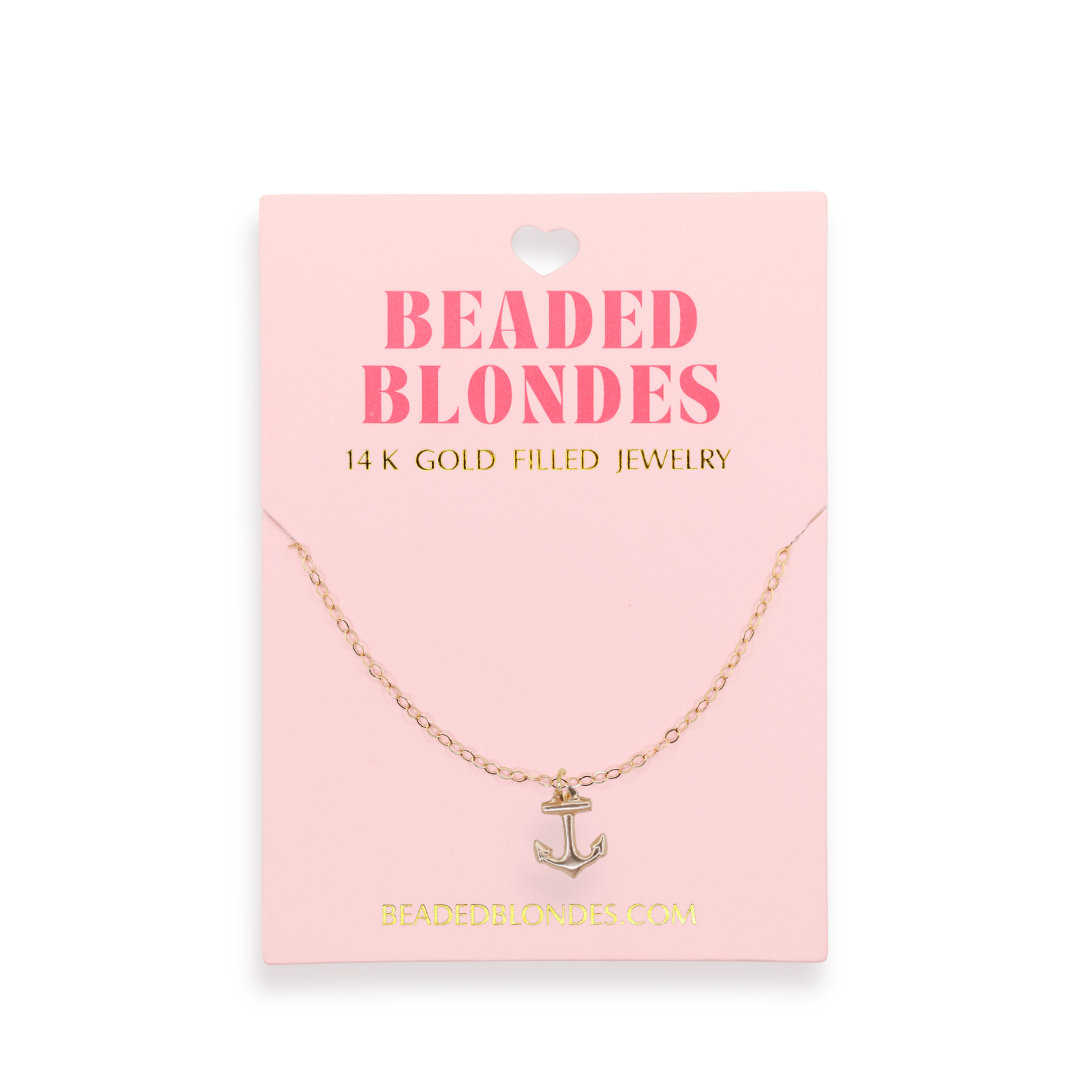 Anchor Charm on Chain Necklace
