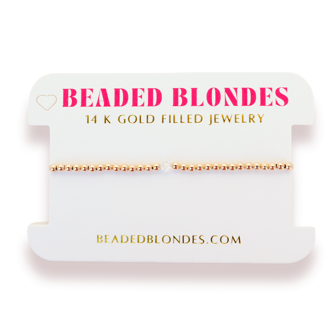 April Crystal Birthstone Bracelet