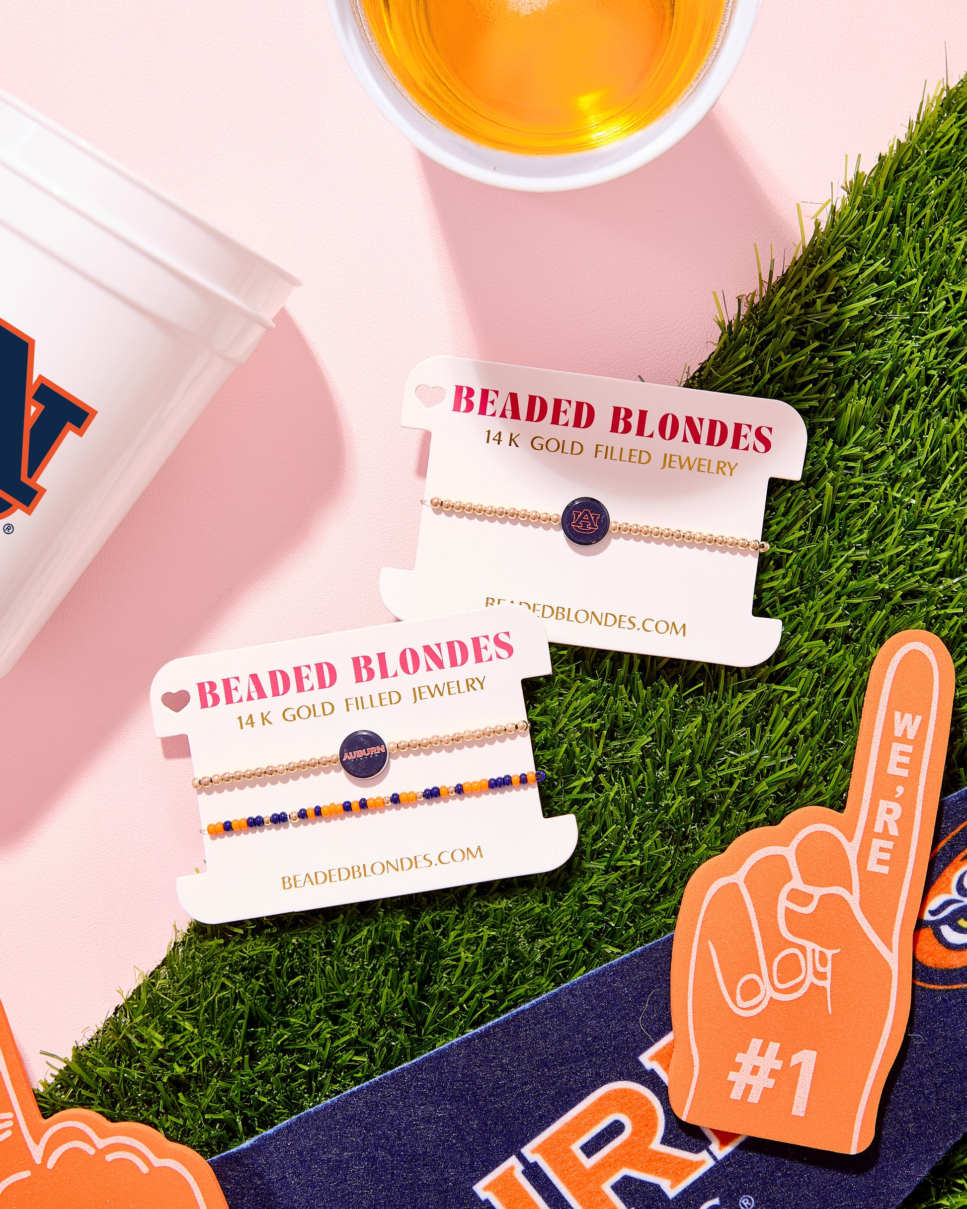 Auburn Logo Bracelet