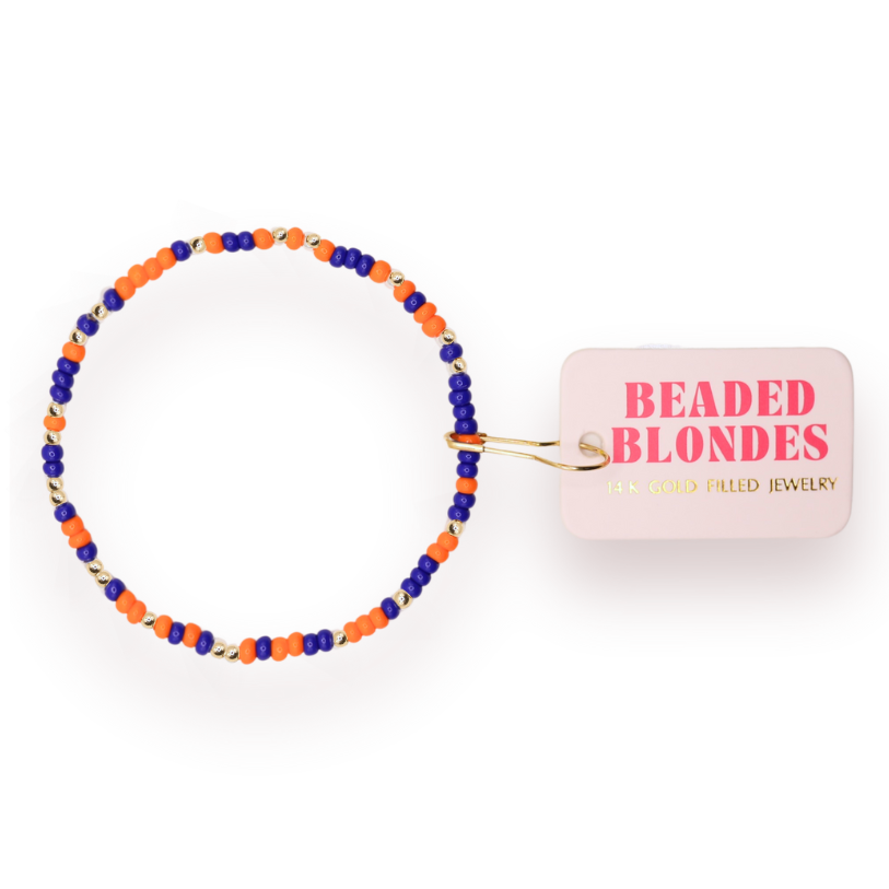 Navy & Orange Game Day Sprinkle