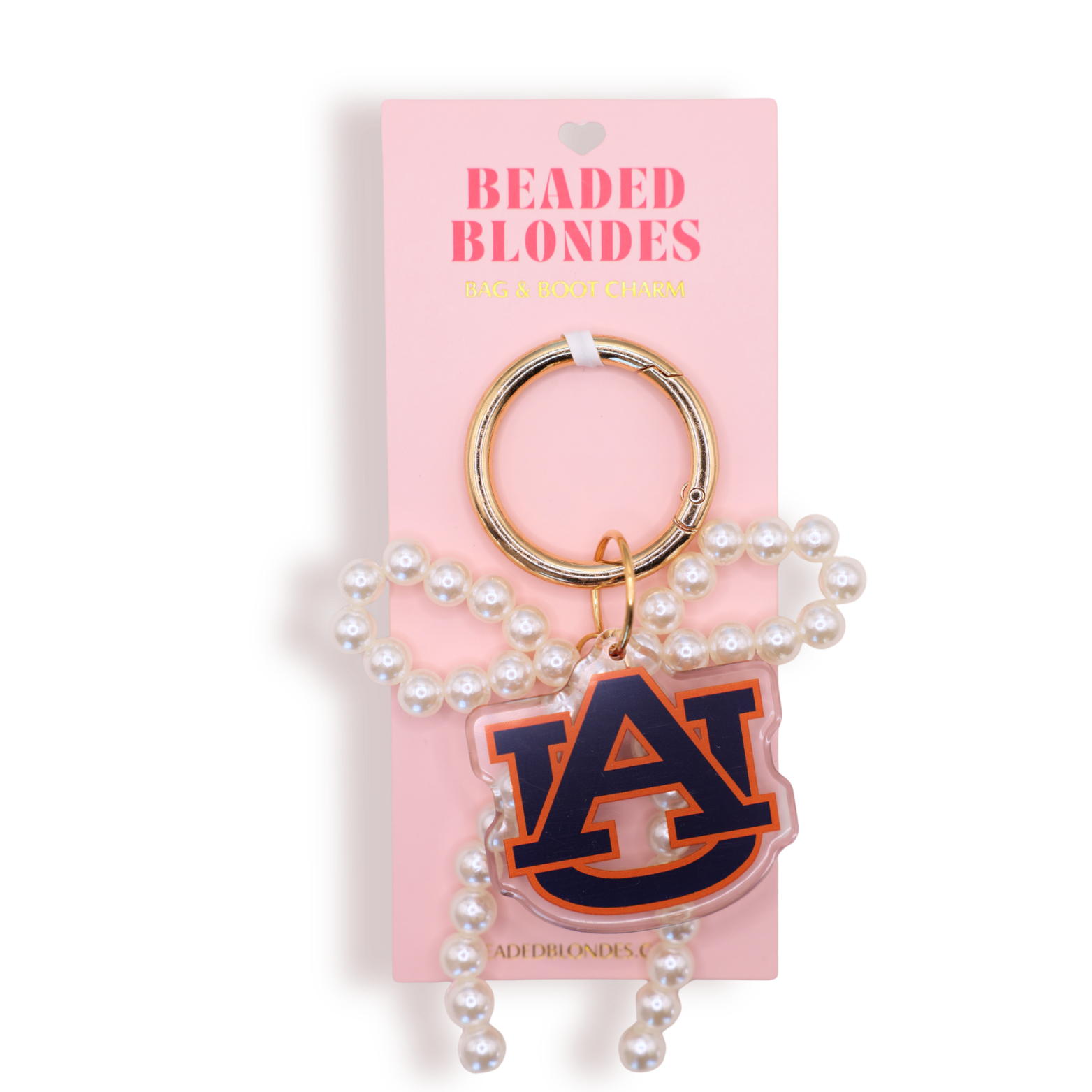 Auburn Bag & Boot Charm