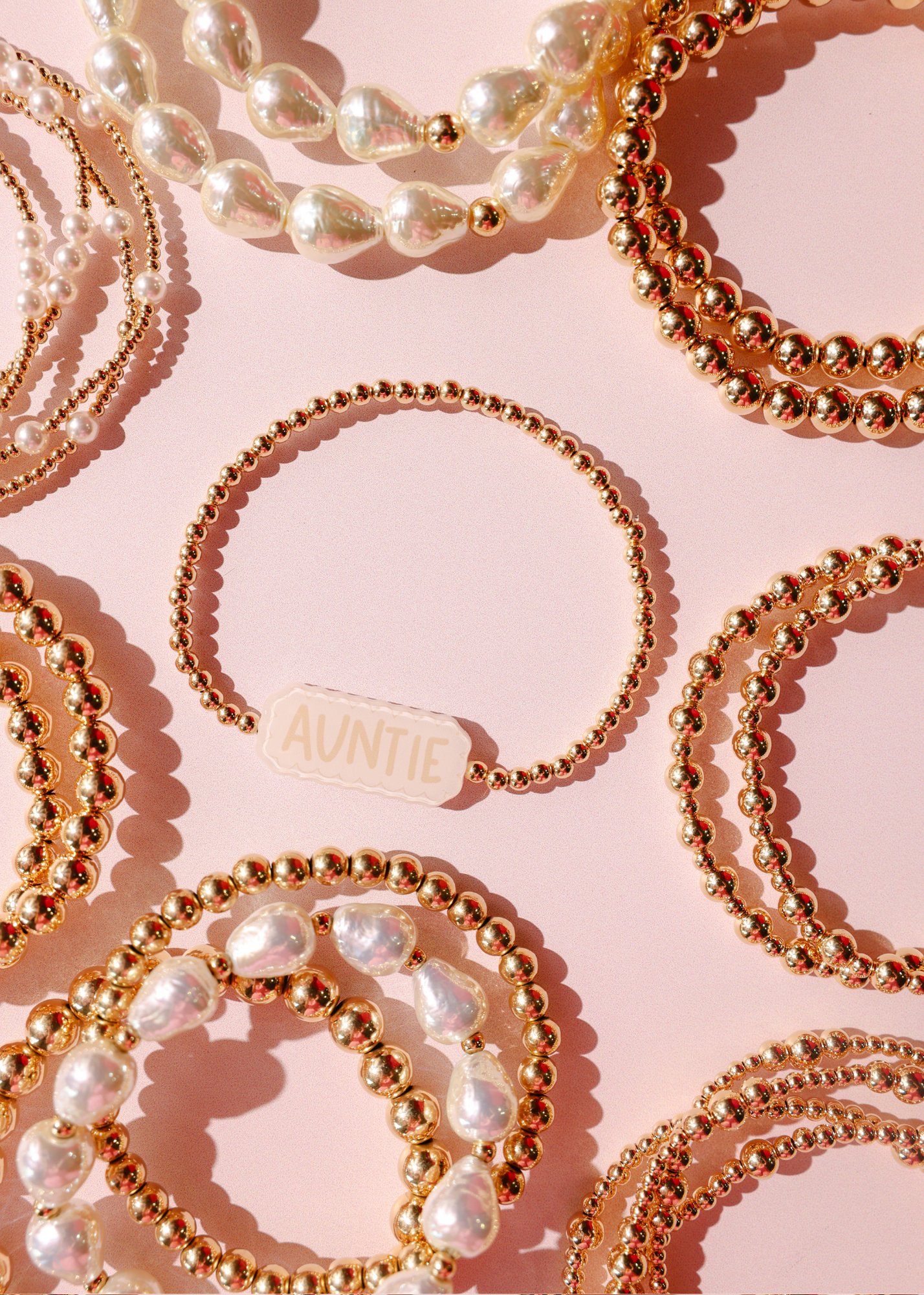 Auntie Bracelet on Gold