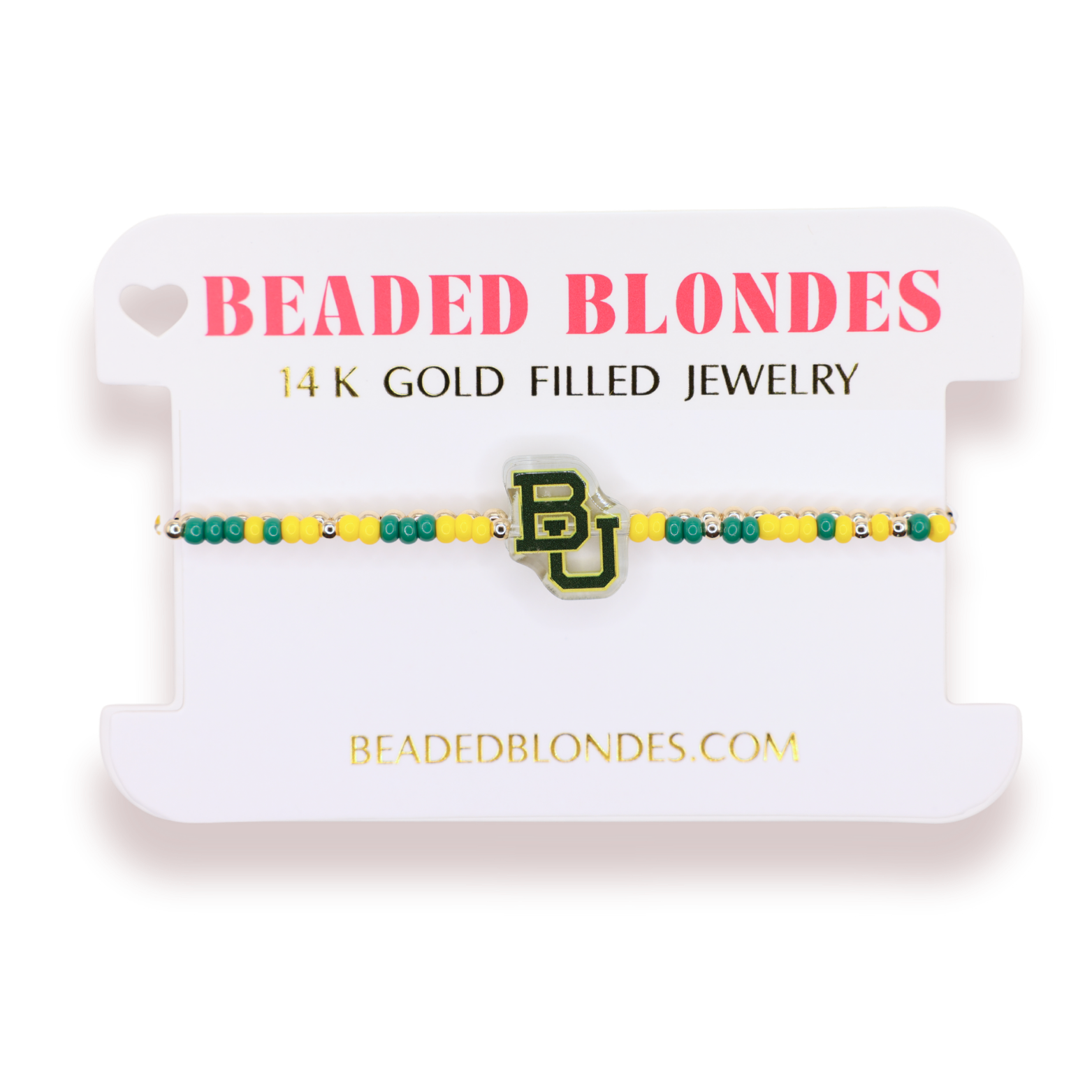 Baylor Logo Bracelet on Color