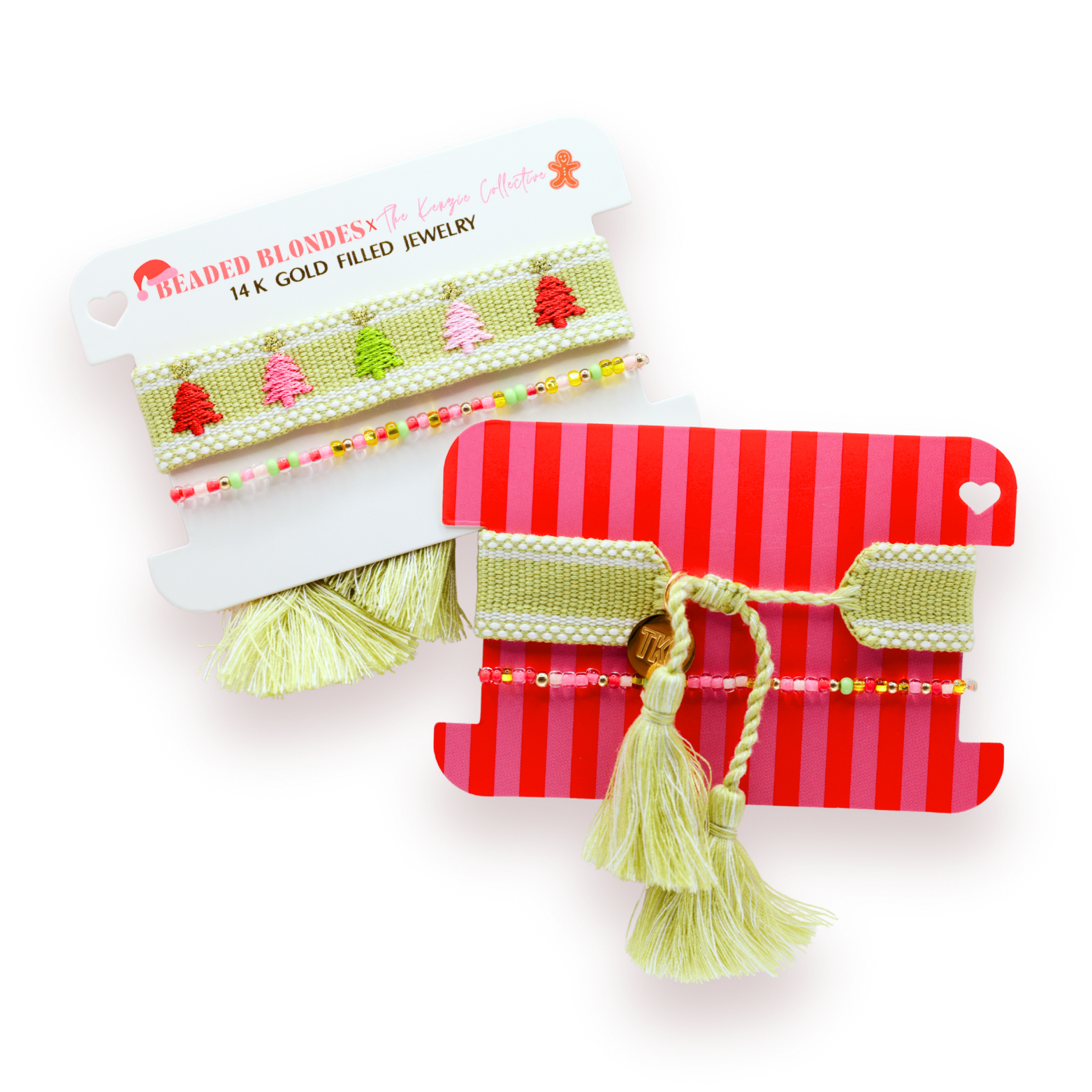 Christmas Trees BB X KC Christmas Tassel Stack