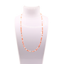 Orange & White Sprinkle Necklace