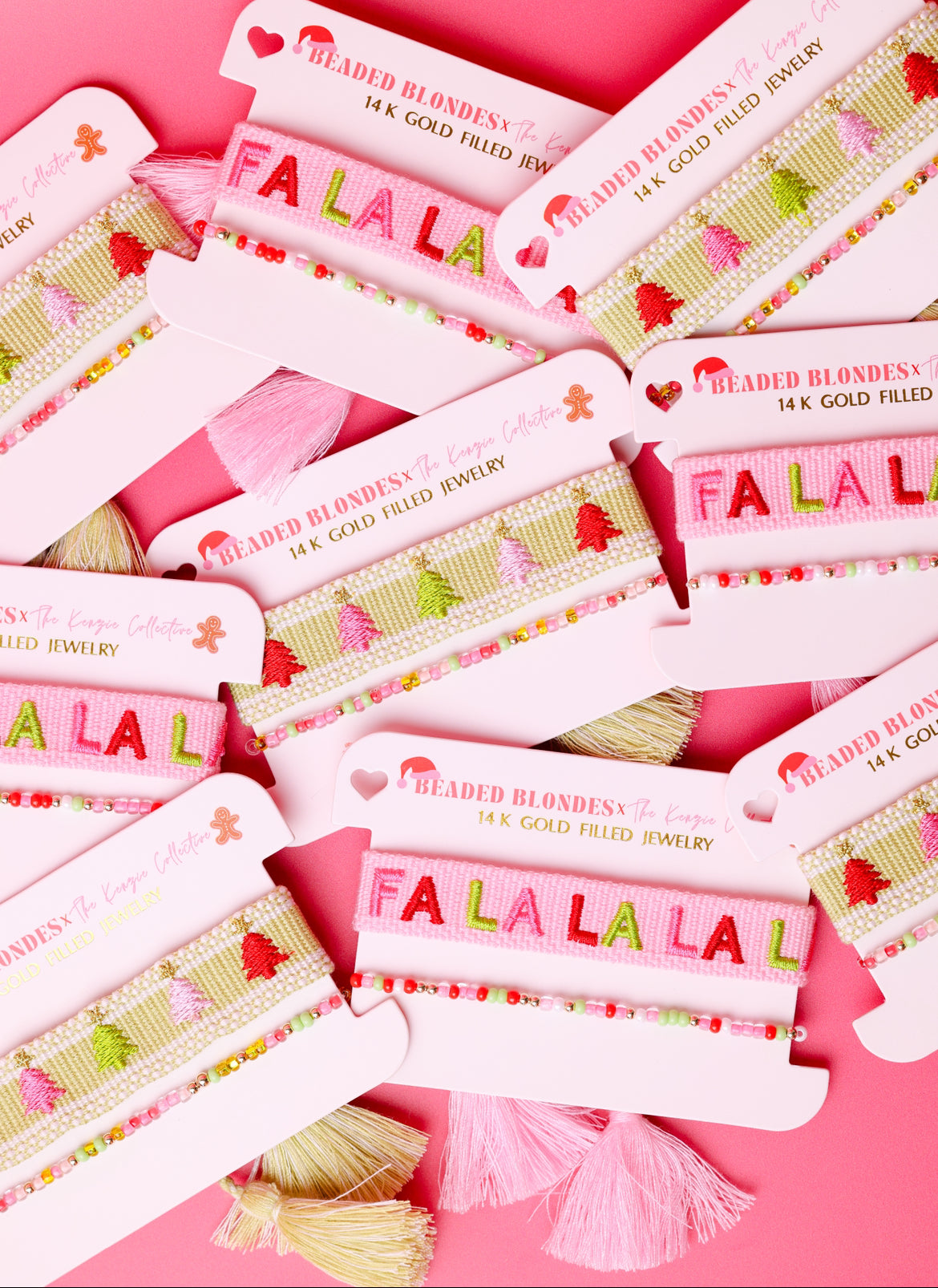 Christmas Trees BB X KC Christmas Tassel Stack