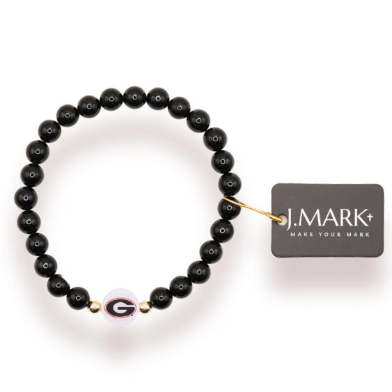 J. Mark: Georgia/Bulldogs Bracelet