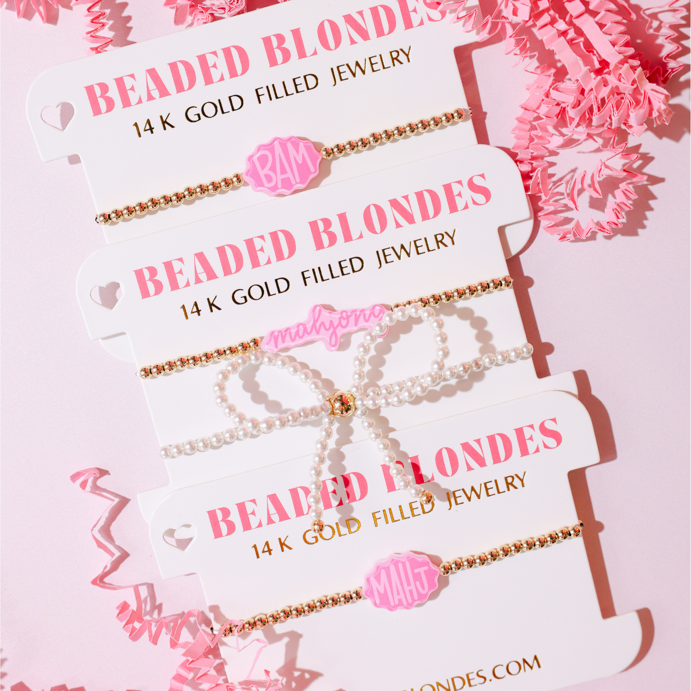 Bam Bracelet on Gold