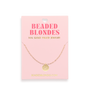 Baseball Gold Chain Necklace