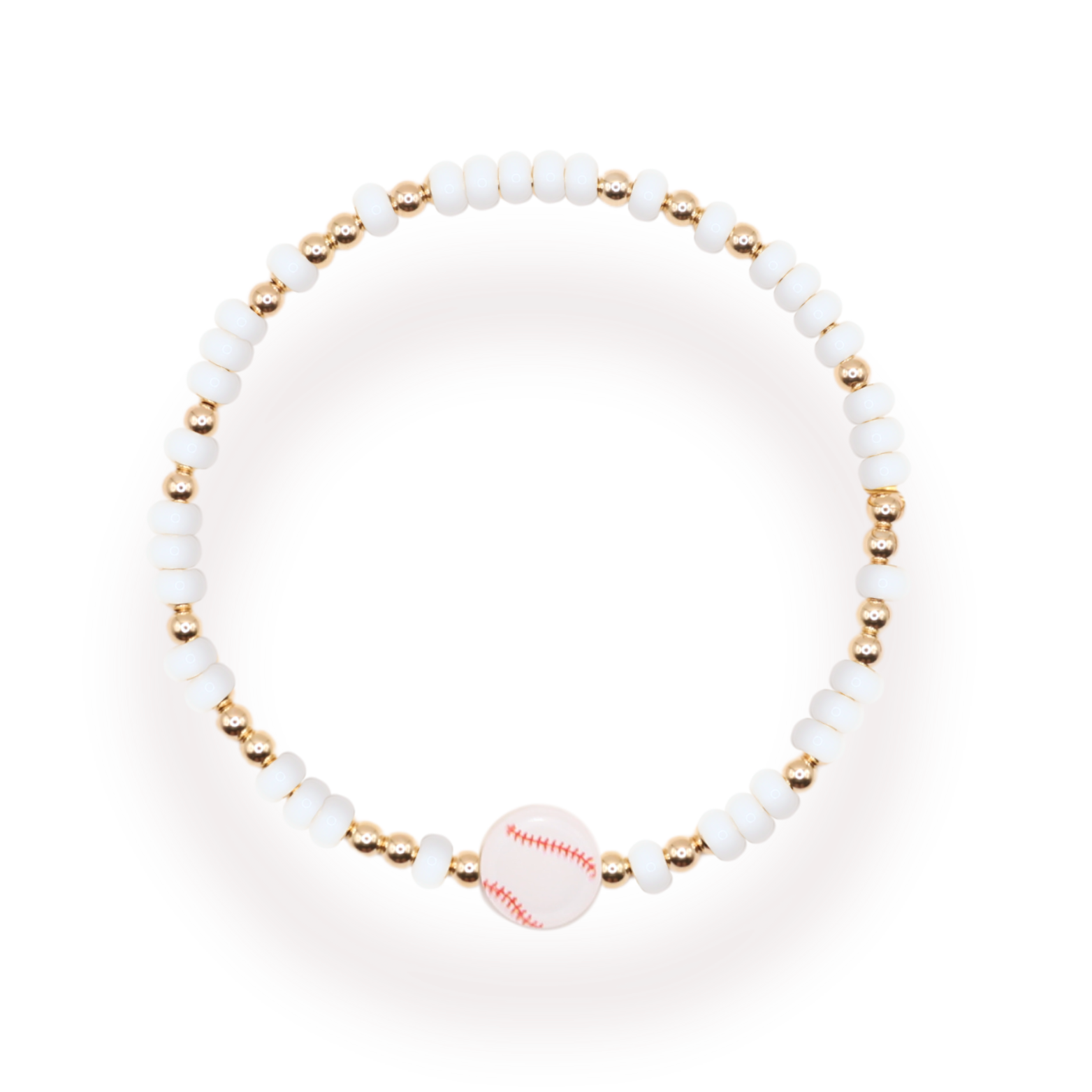 Baseball Sprinkle Bracelet (Kids Size)