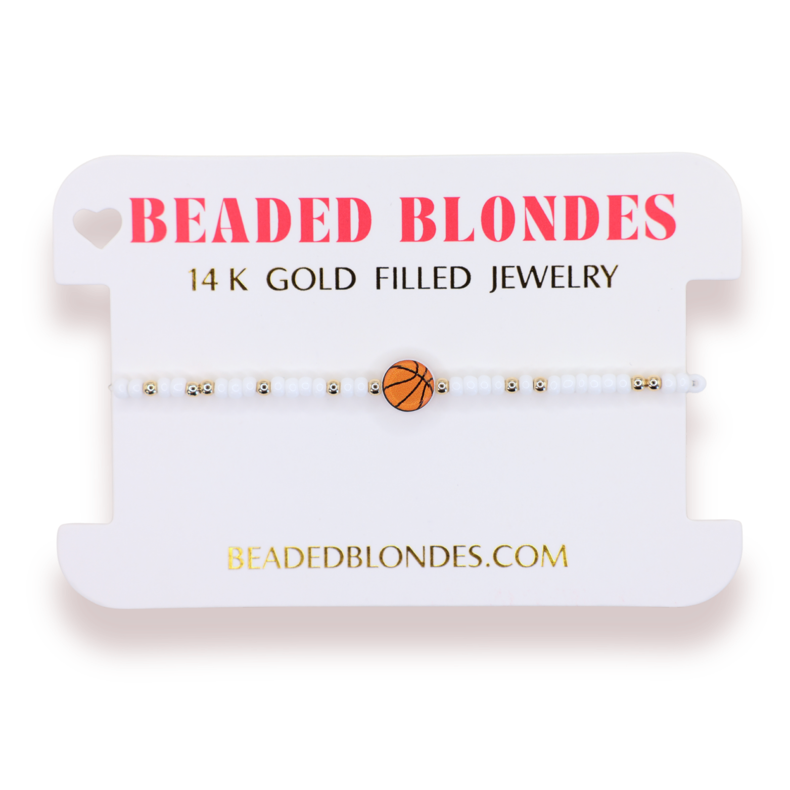 Basketball Bracelet on Color