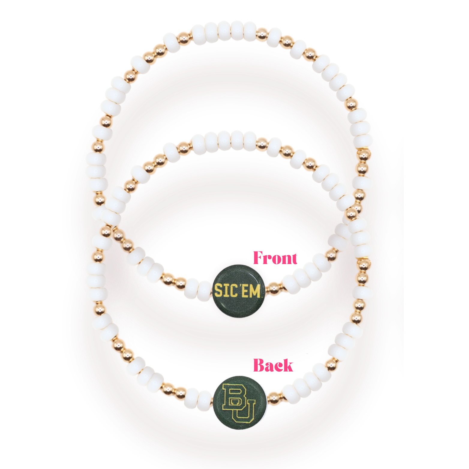 Baylor/ Sic Em Logo Bracelet