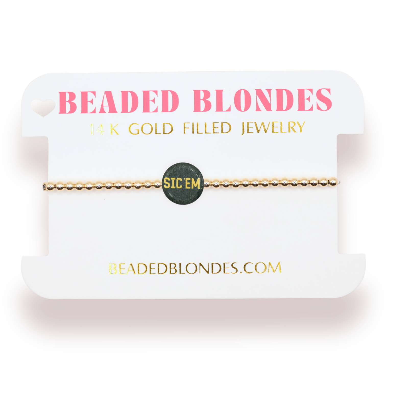 Baylor/ Sic Em Logo Bracelet