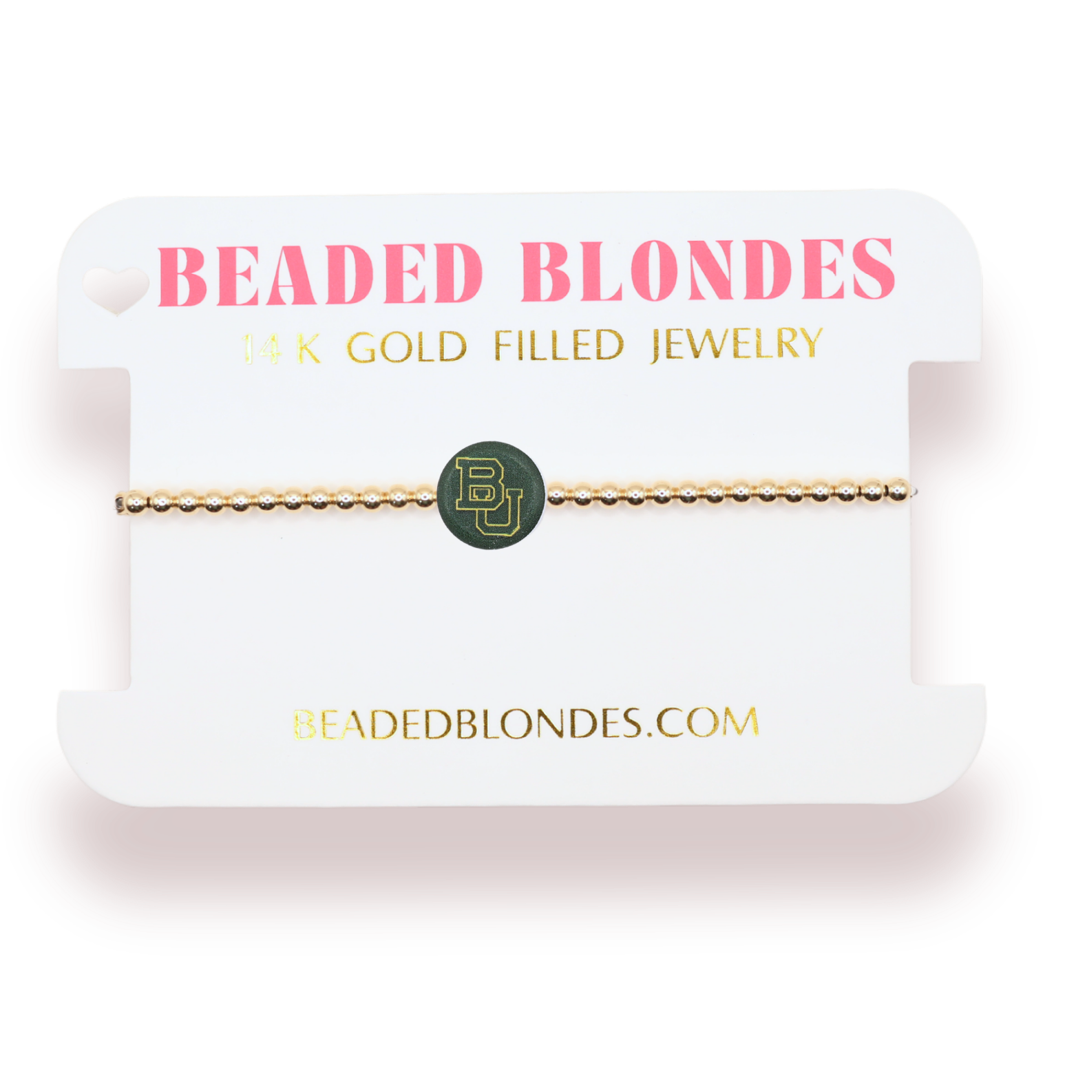 Baylor/ Sic Em Logo Bracelet