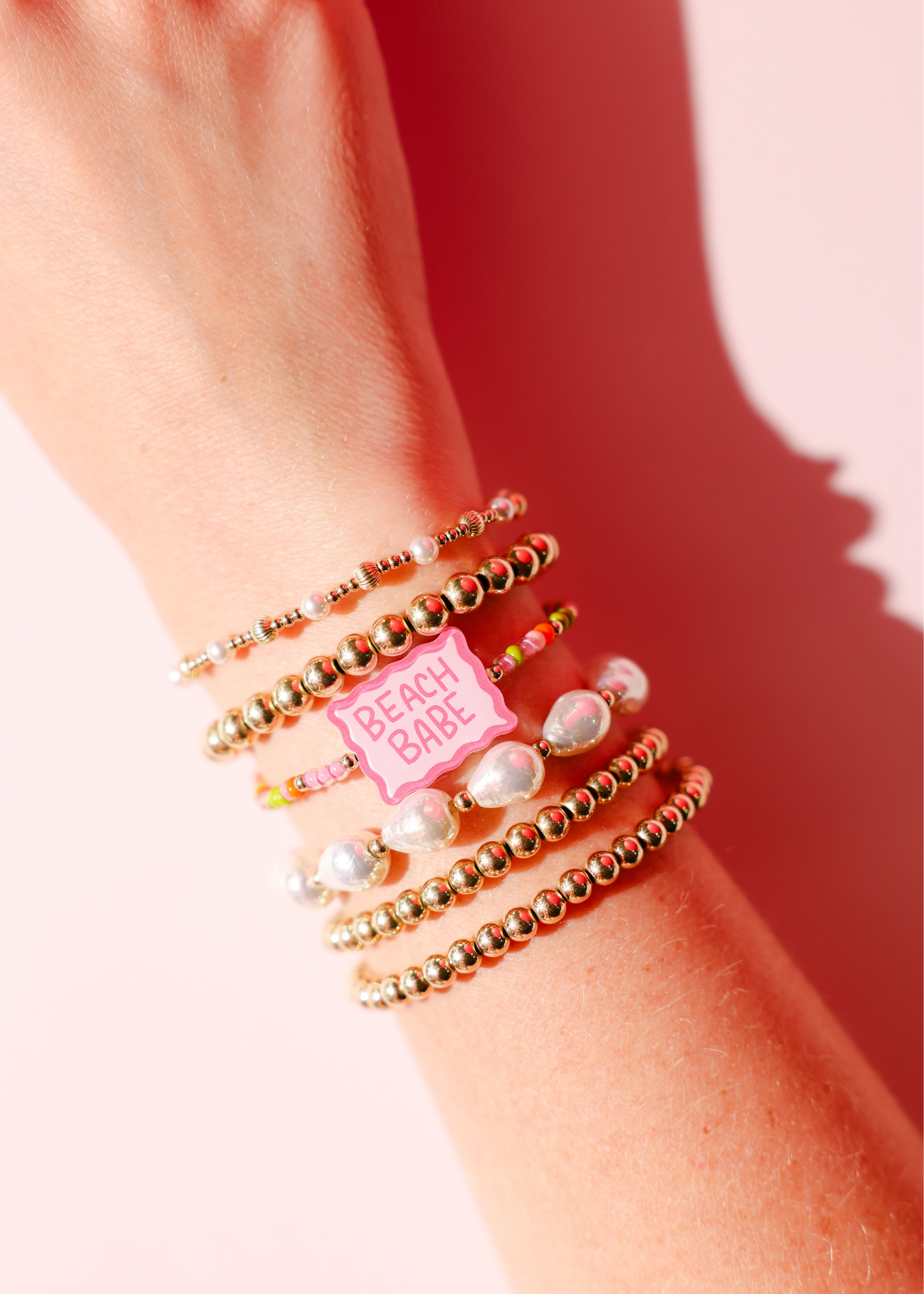 Beach Babe Bracelet on Color