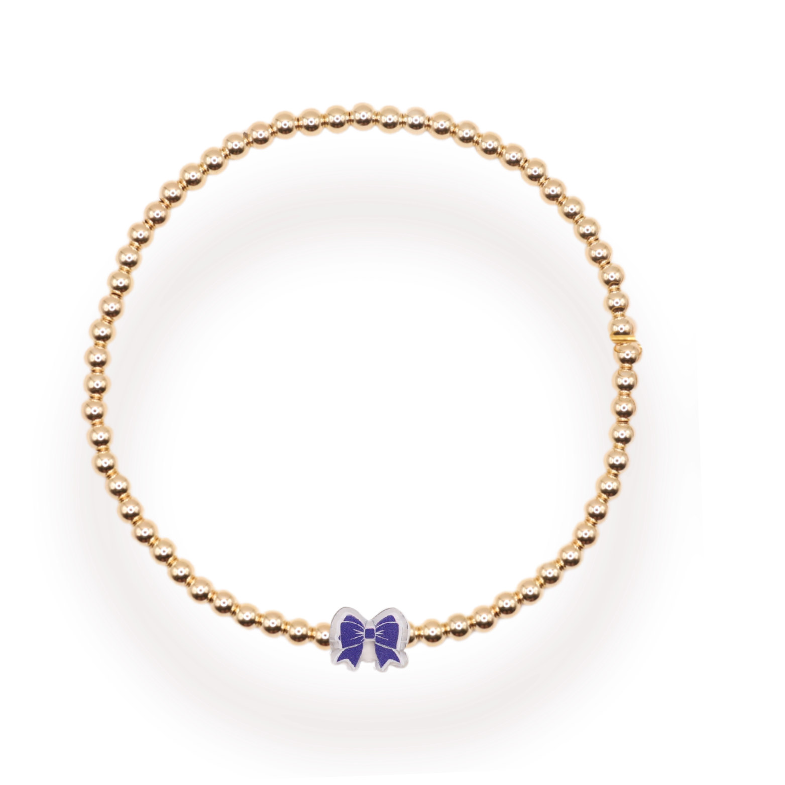 Royal Blue Bow Bracelet