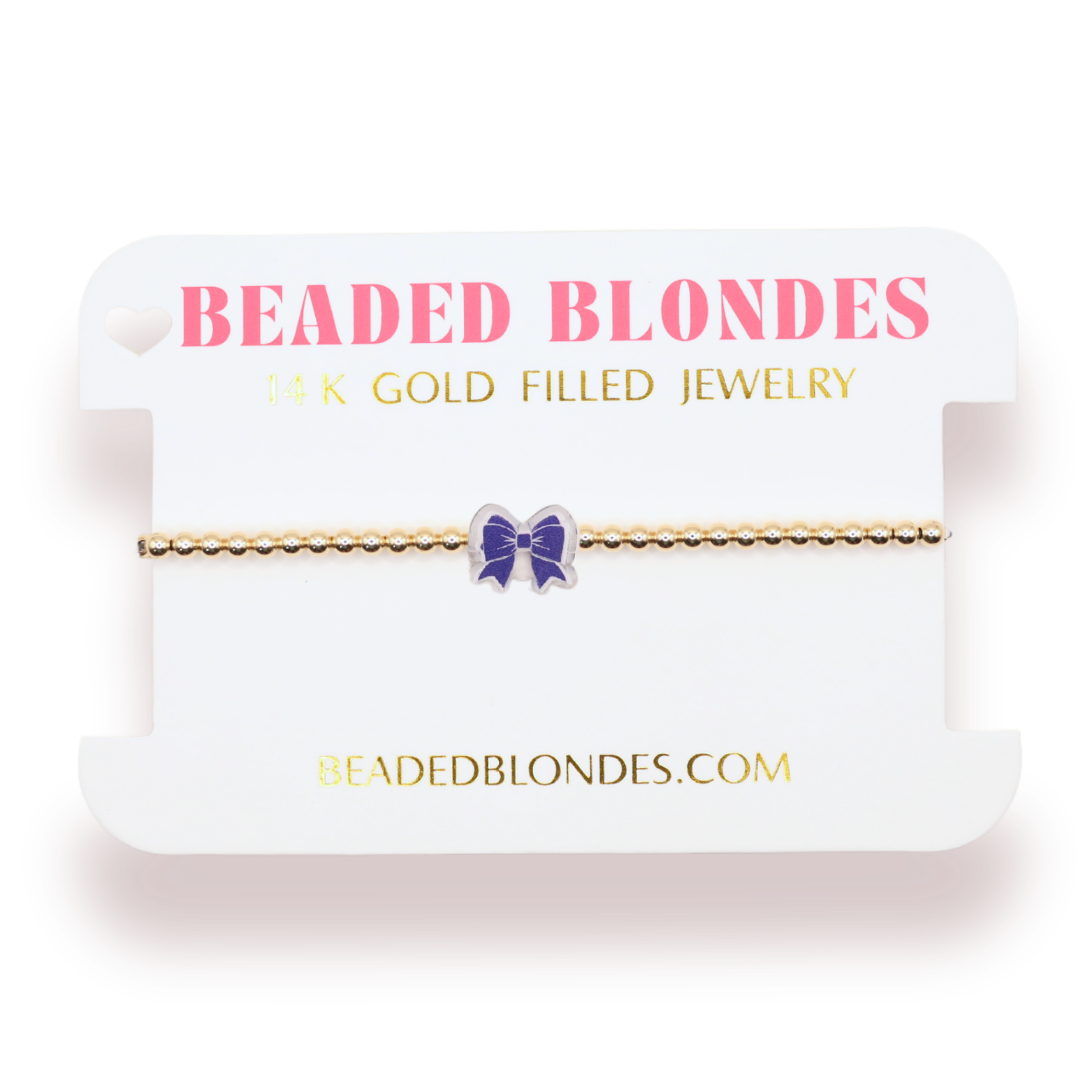 Royal Blue Bow Bracelet