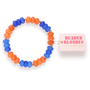 Cobalt & Orange Gemstone Bracelet (Sale)