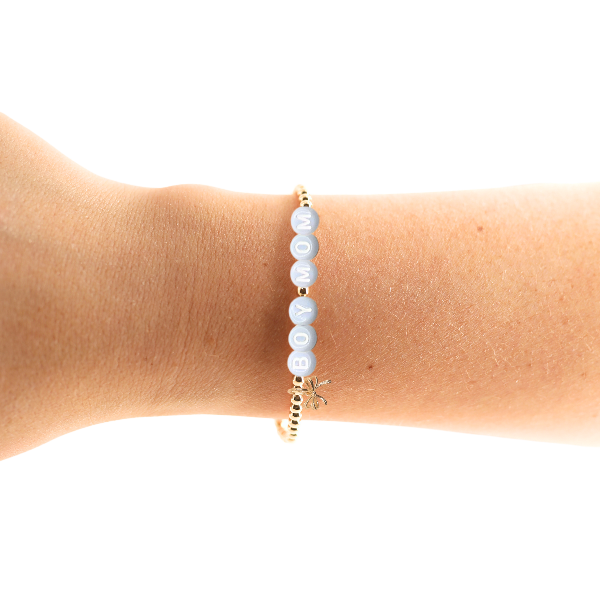 Boy Mom Charm Bracelet