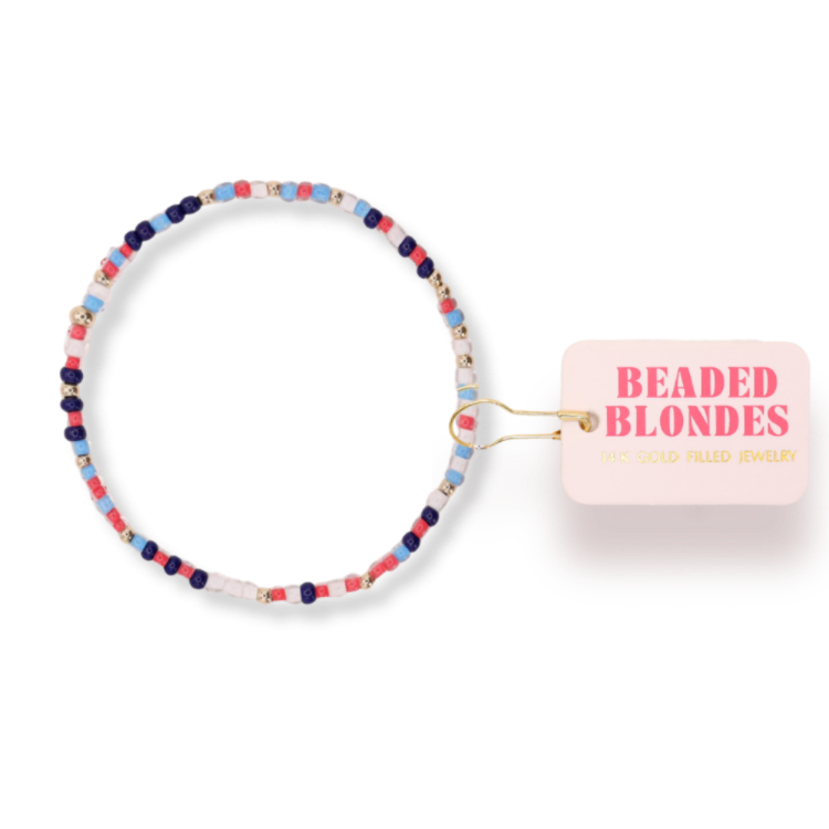 USA Color Sprinkle Bracelet