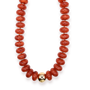 Burnt Orange Gumball Necklace
