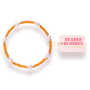 Burnt Orange Pearl Bracelet
