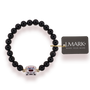 Bus 12 Bracelet on Black Onyx