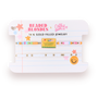 Color the World with Kindness Crayon Box Bracelet on Color + Luster White Sprinkle Stack of 2