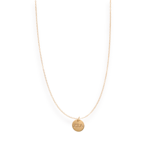 Zeta Tau Alpha Charm Necklace