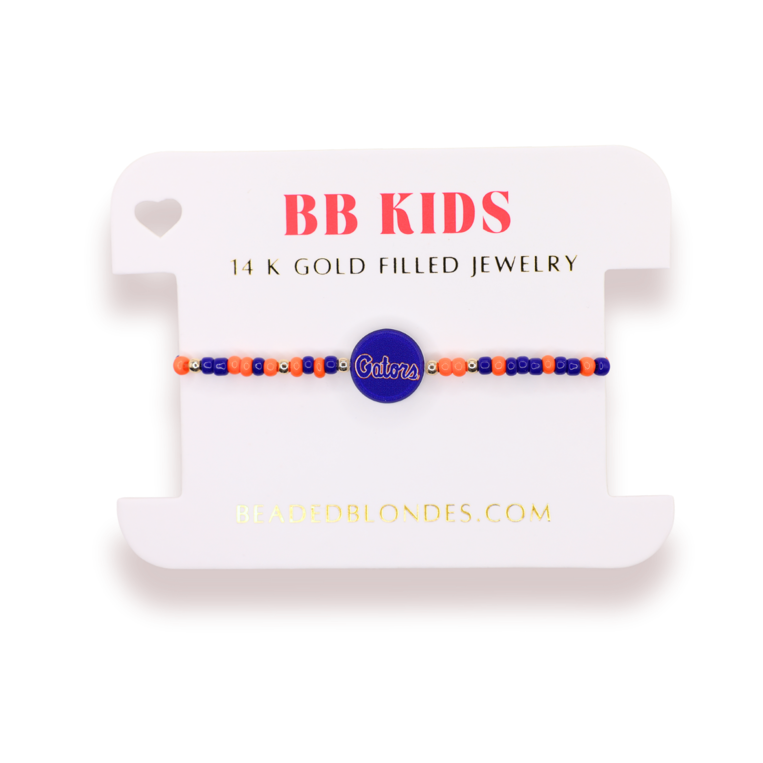 University of Florida Logo Flip Bracelet on Color (Kids Size)