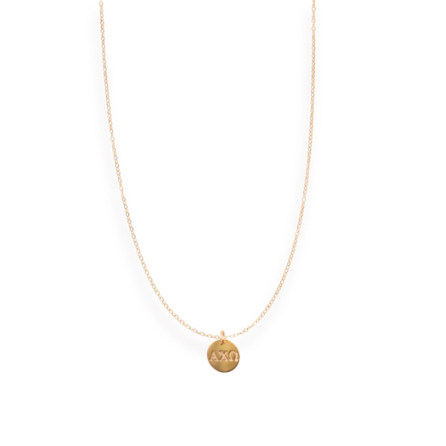 Alpha Chi Omega Charm Necklace