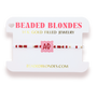 Alpha Phi Block Bracelet on Color
