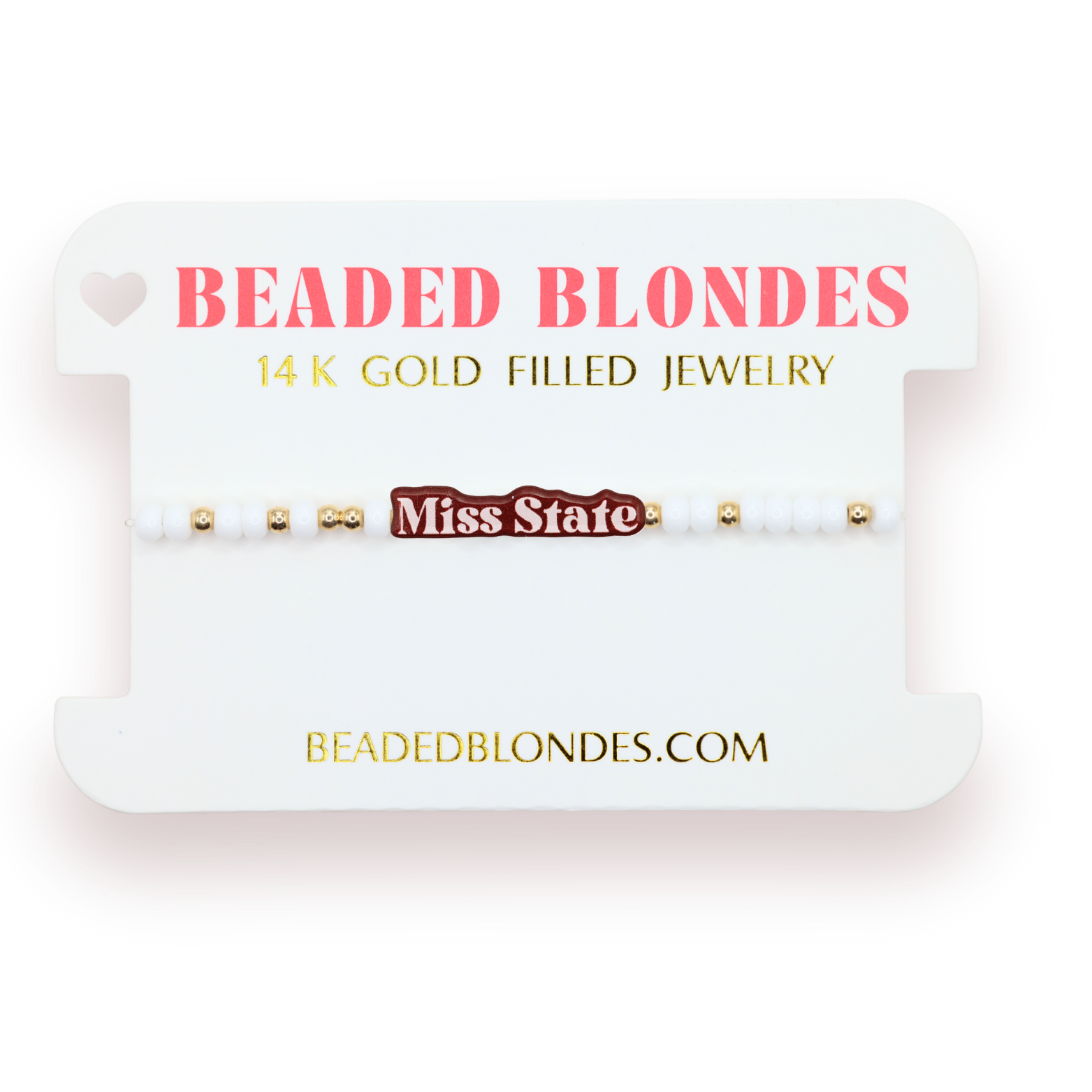 Mississippi State Bracelet (Sale)