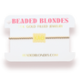 Kappa Alpha Theta Block Bracelet on Gold
