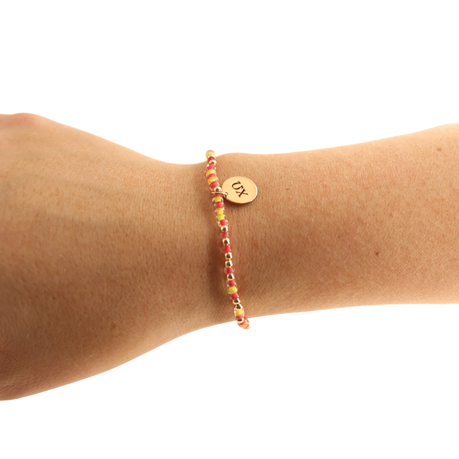 Chi Omega Sprinkle Charm Bracelet