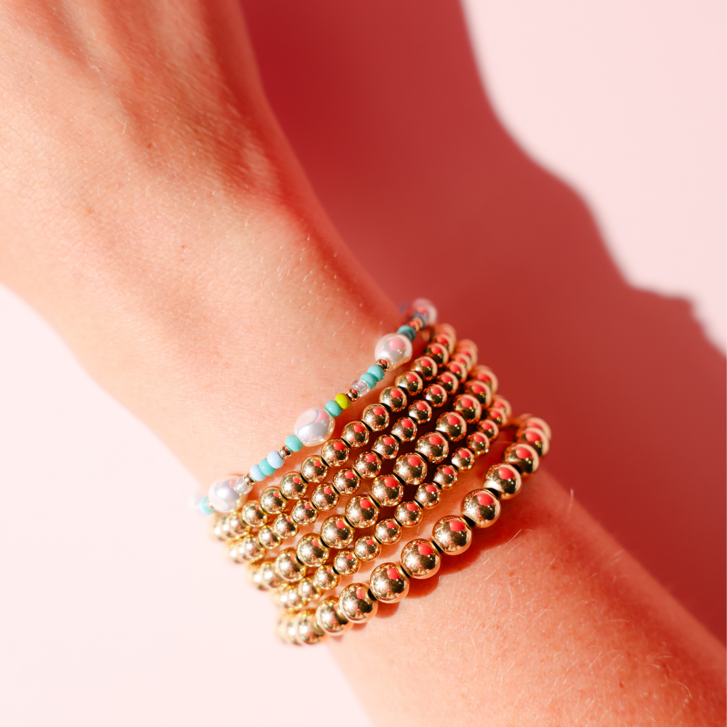 Capri Sprinkle Pearl Bracelet