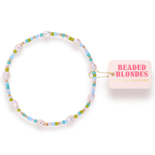 Capri Sprinkle Pearl Anklet