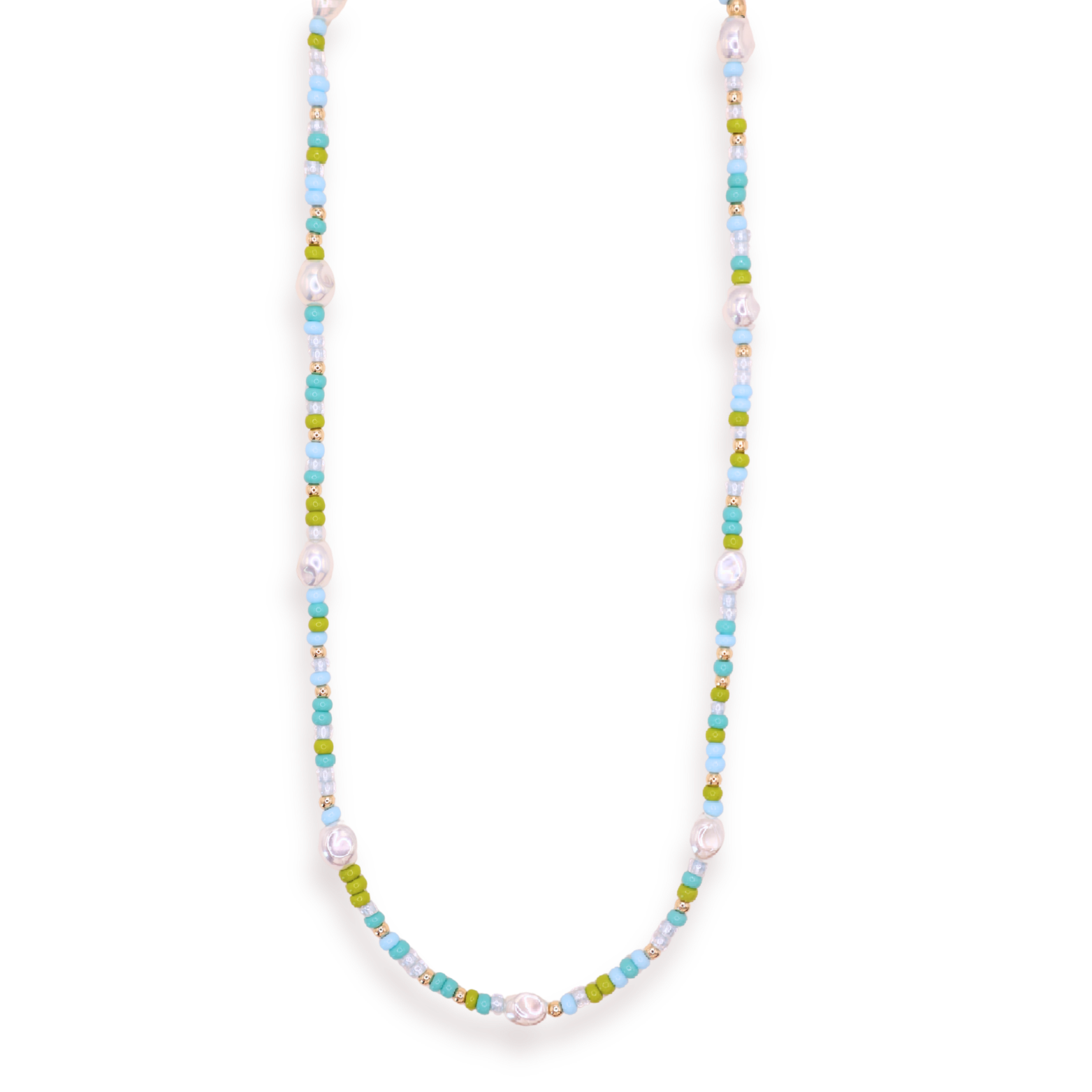 Capri Sprinkle Pearl Necklace