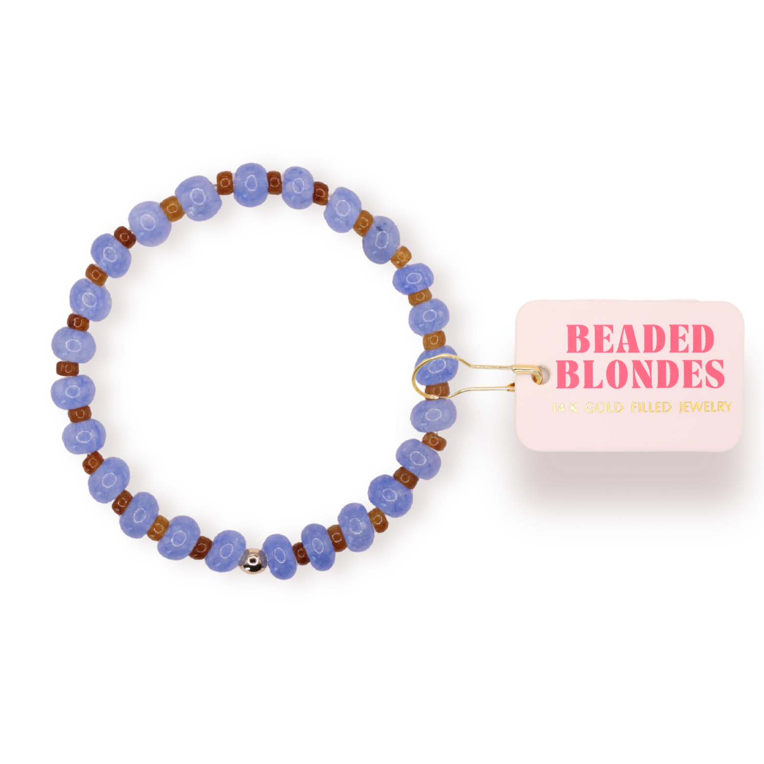 Caroline Bracelet in Blue and Brown