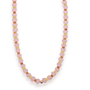 Caroline Necklace in Pink, Green and, Brown