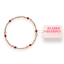 Charlotte Bracelet in Blush and Burgundy