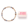 Charlotte Bracelet in Denim and Mocha