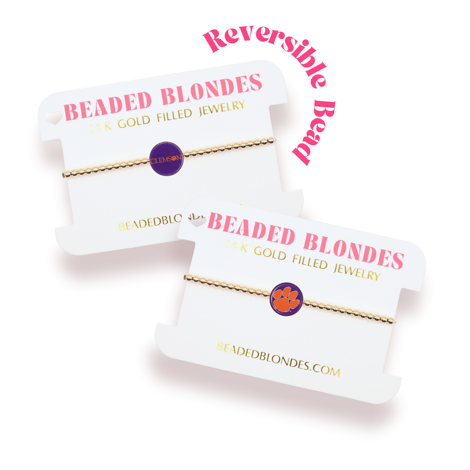 Clemson/Tigers Logo Bracelet