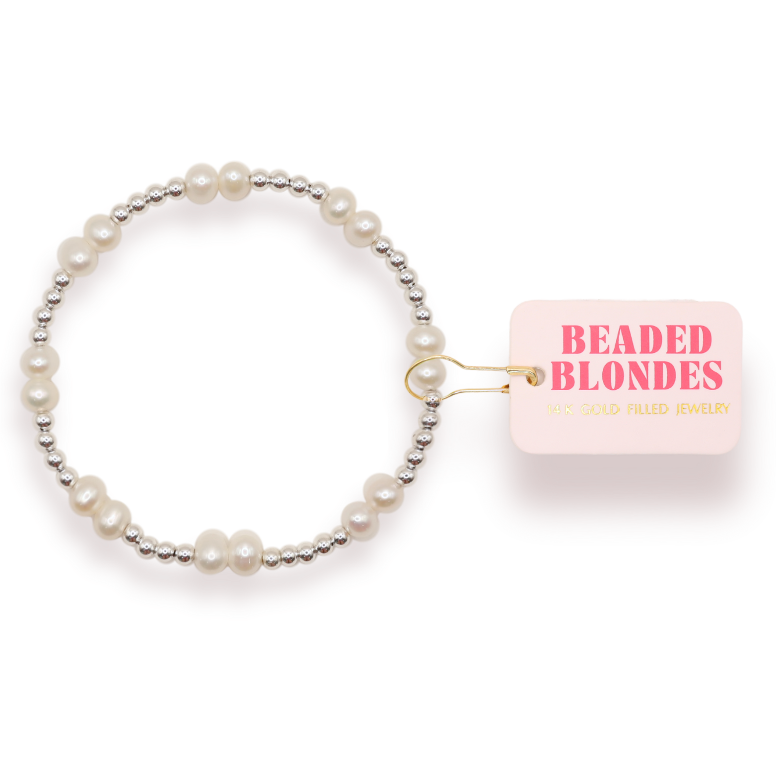 Coastal Pearl Bracelet in Silver