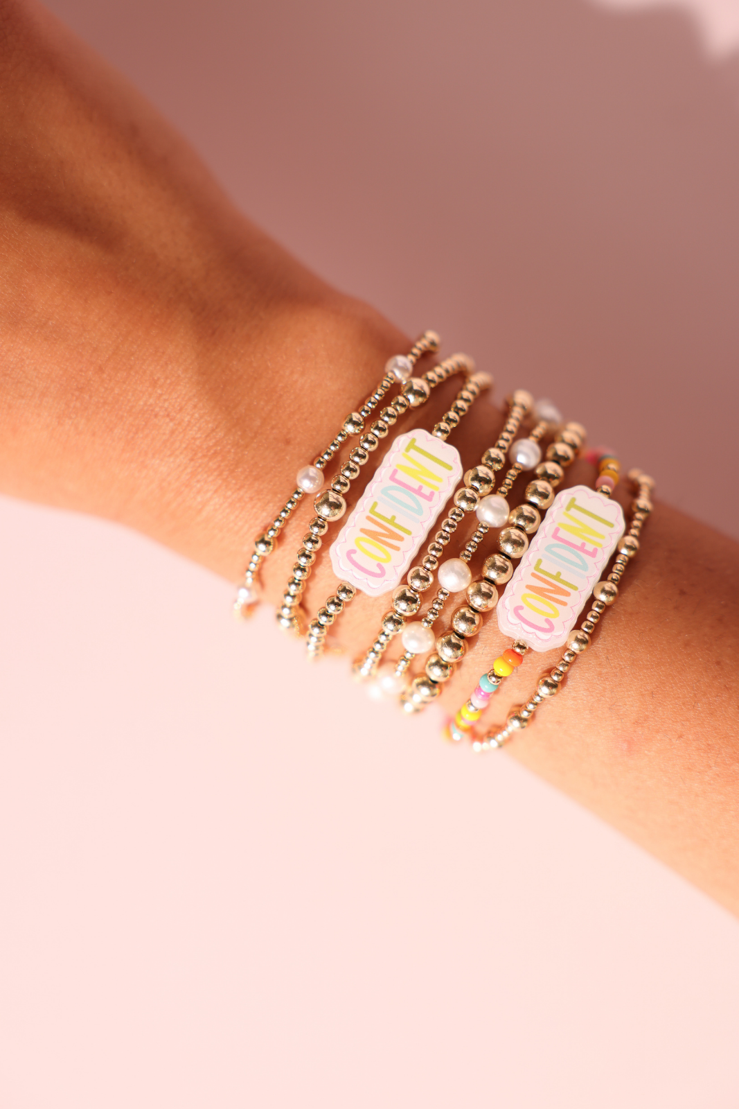 Confident Bracelet on Color